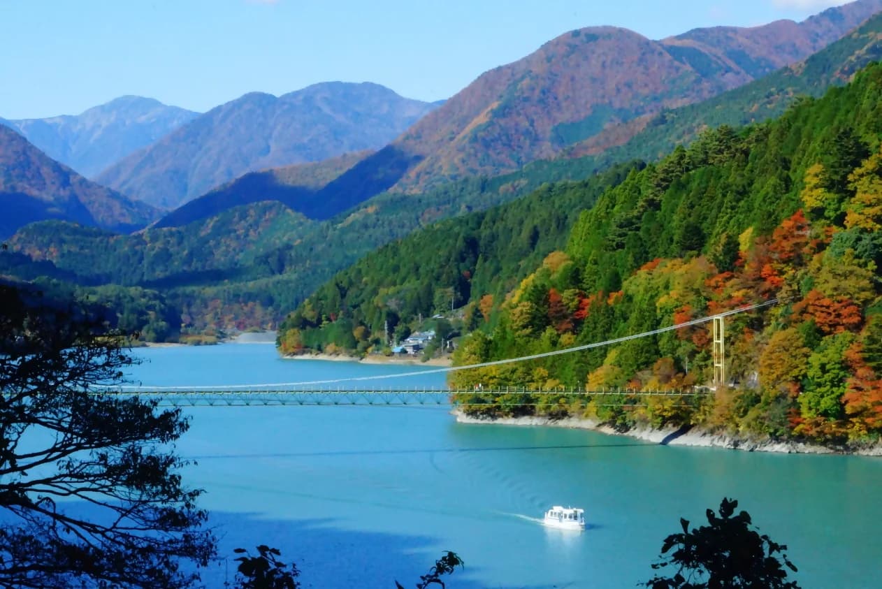 井川・南アルプスの風景